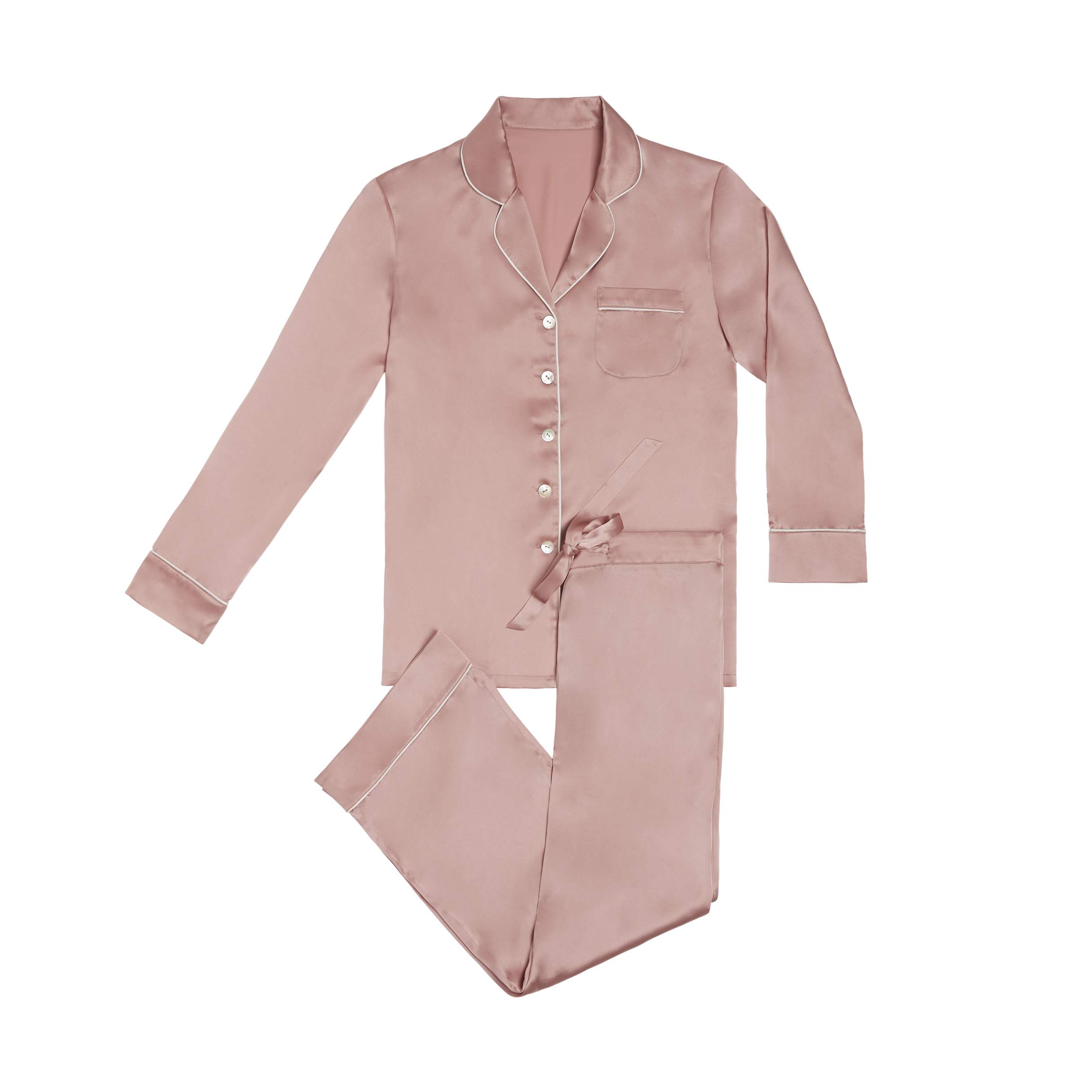 SILK SATIN PAJAMA SET