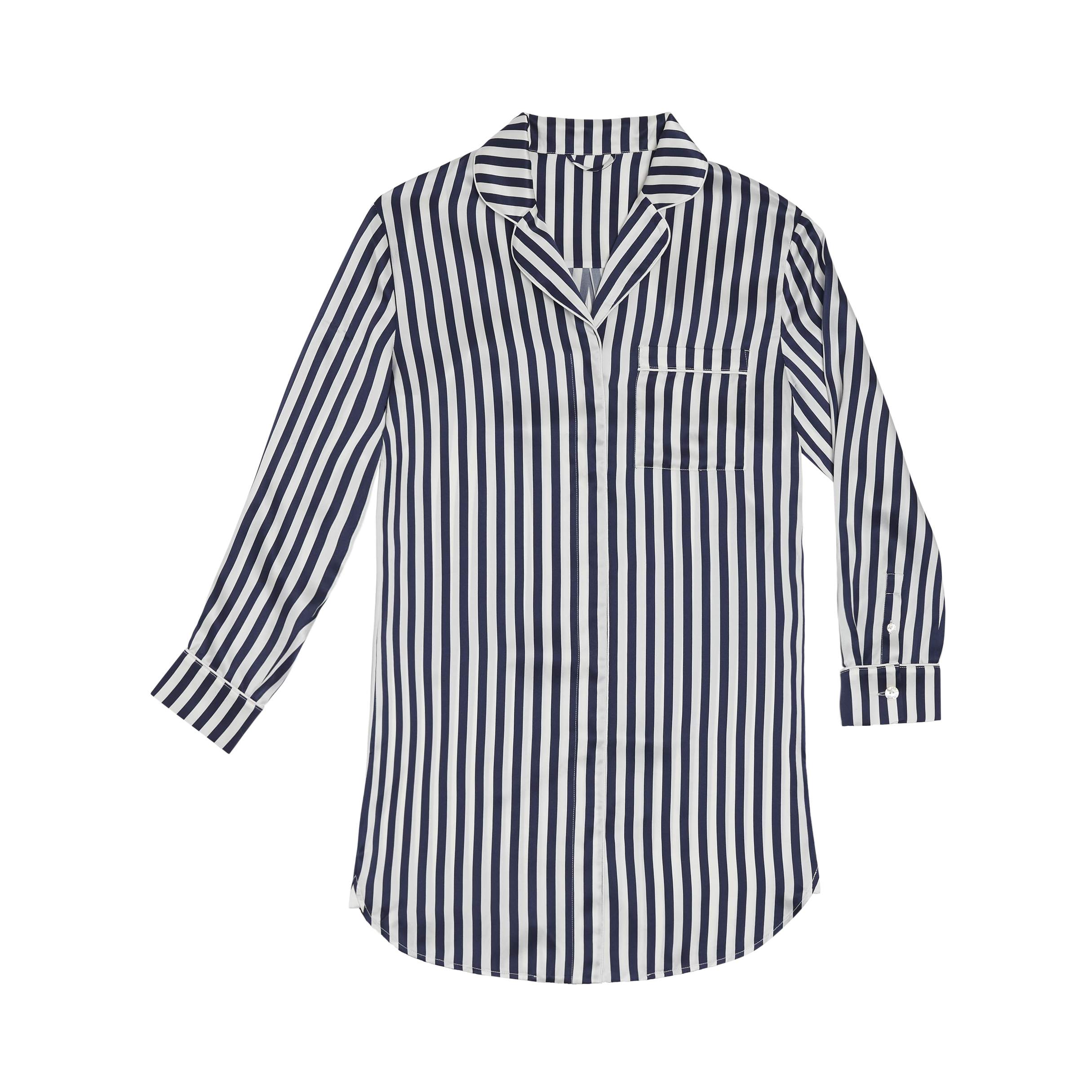 SILK SATIN NIGHTSHIRT