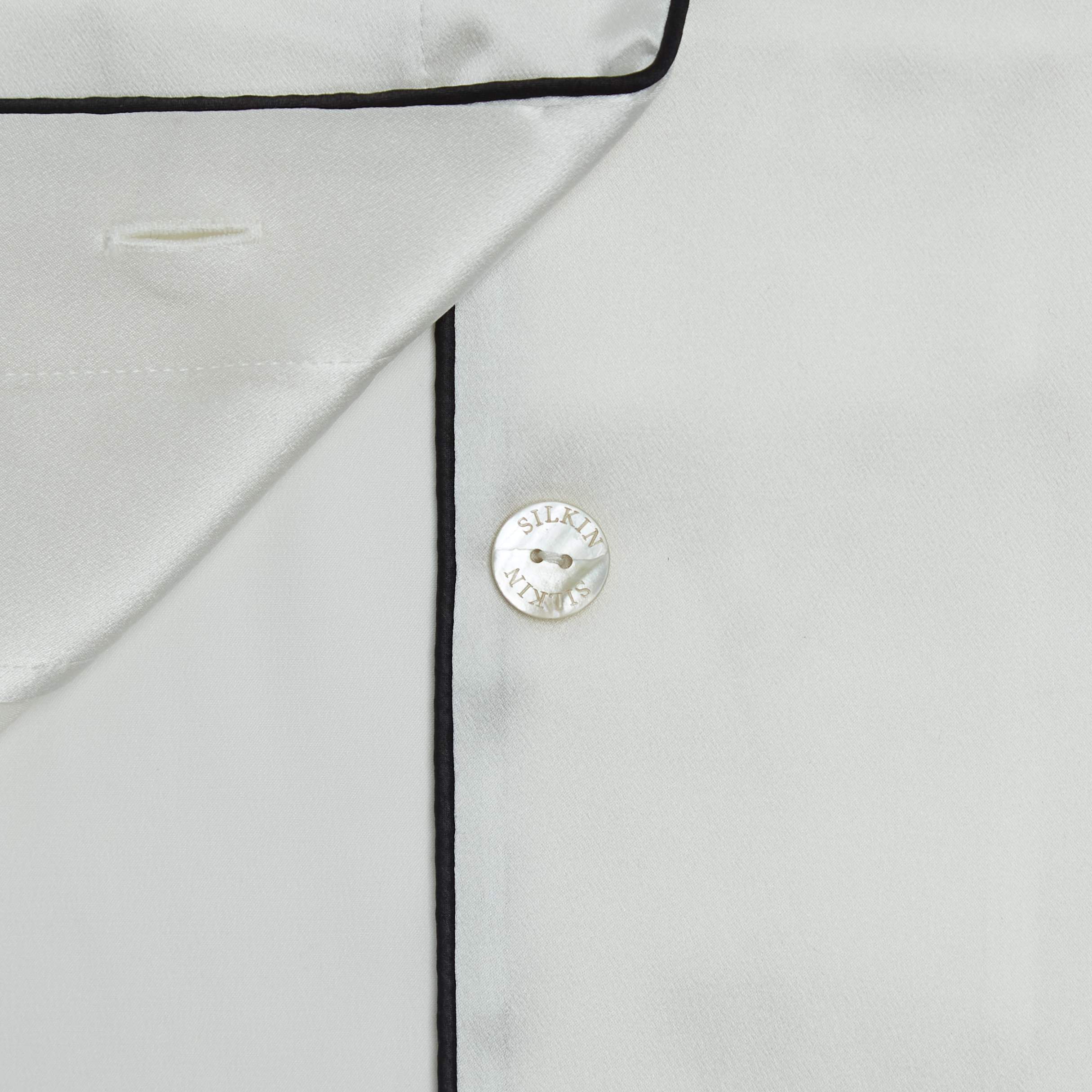 SILK SATIN NIGHTSHIRT