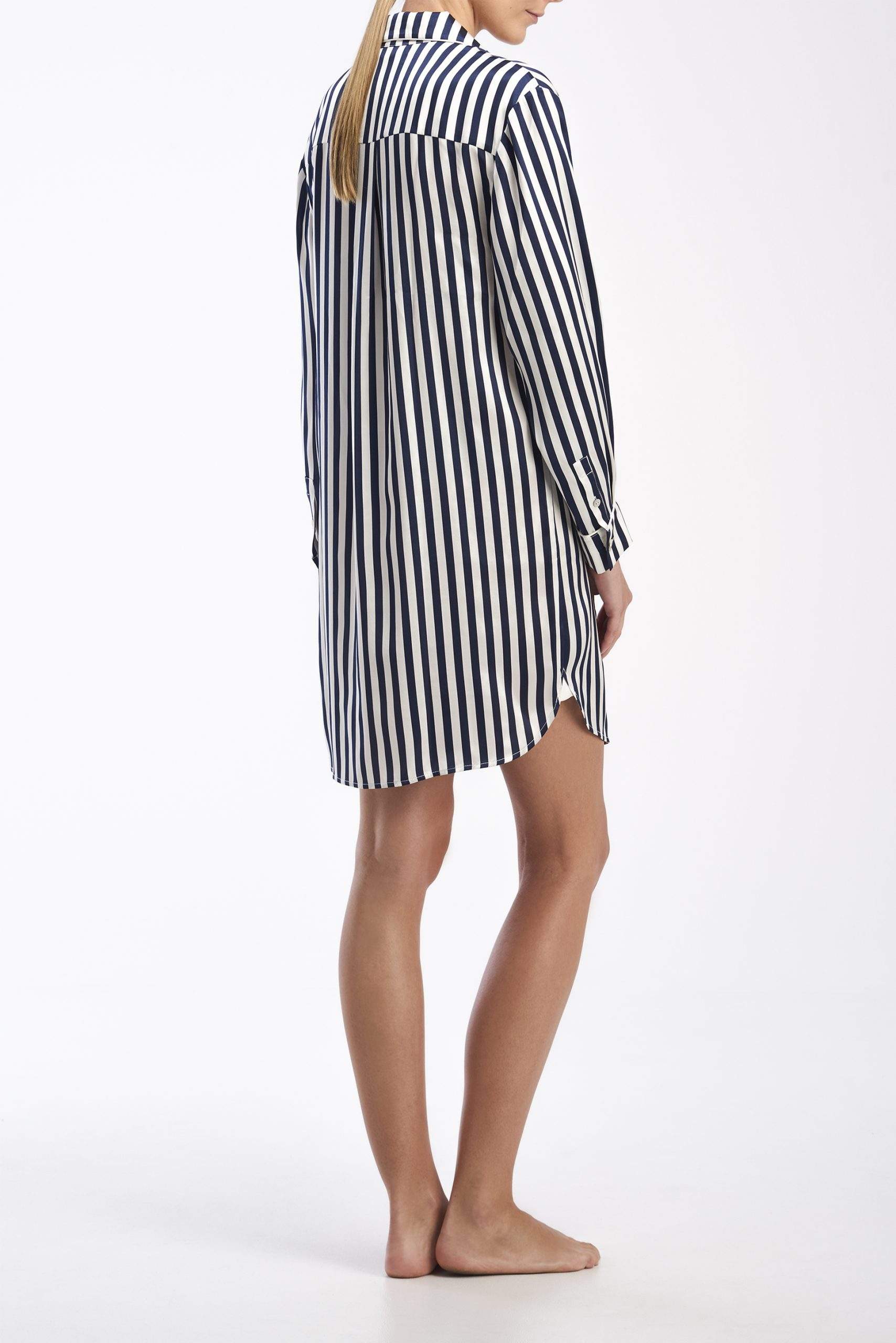 SILK SATIN NIGHTSHIRT