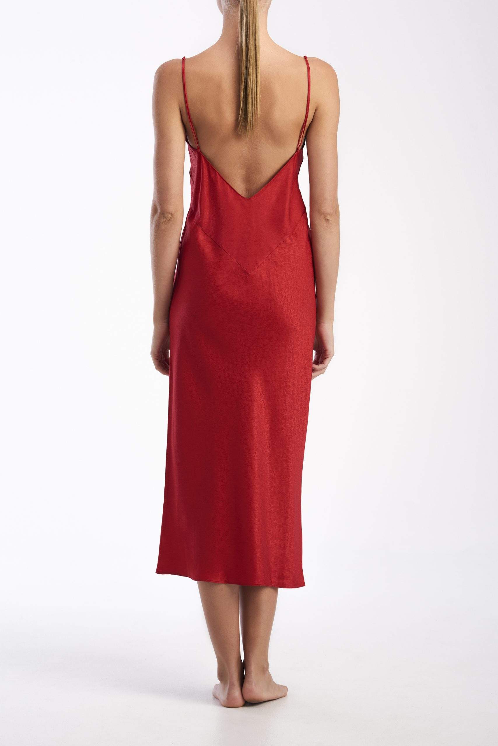 SILK JACQUARD  SLIP DRESS