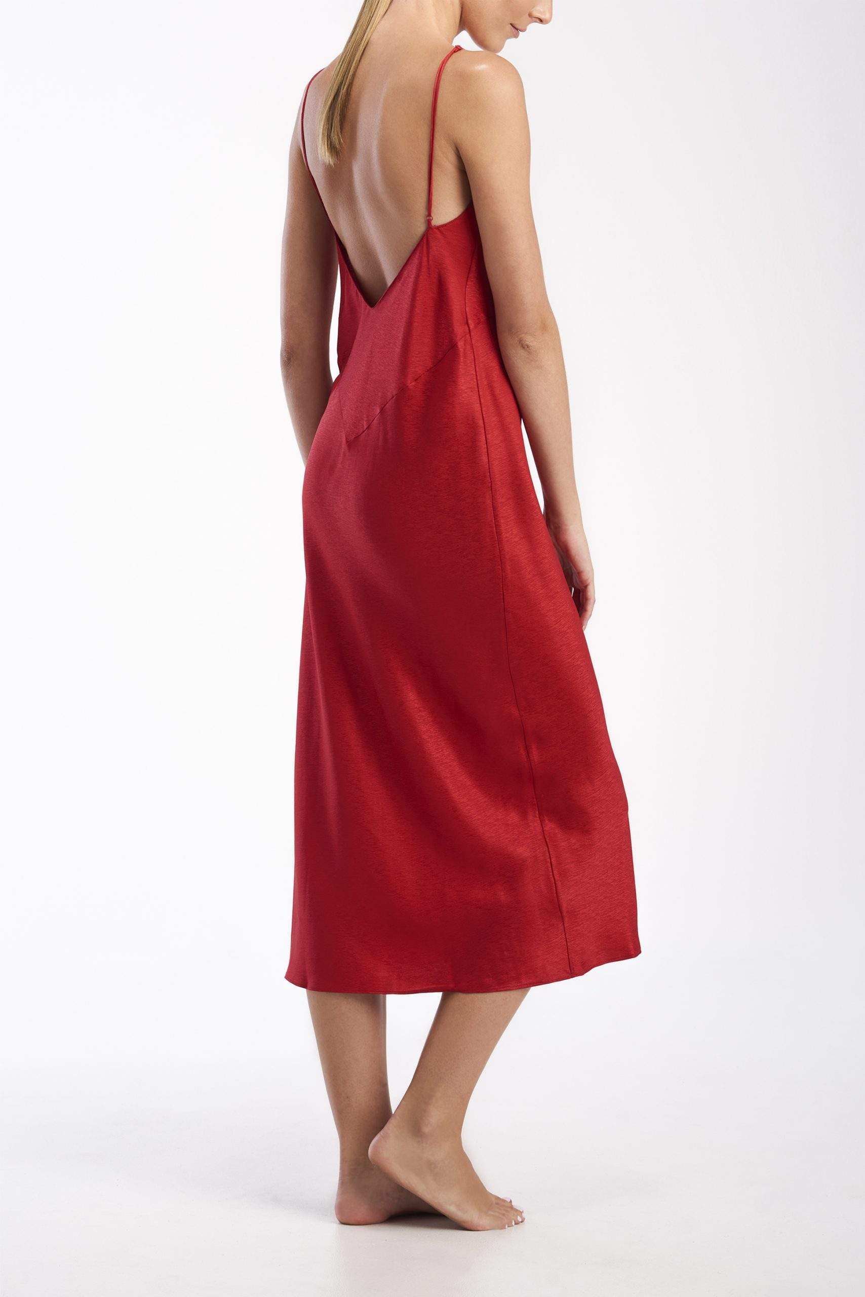 SILK JACQUARD  SLIP DRESS