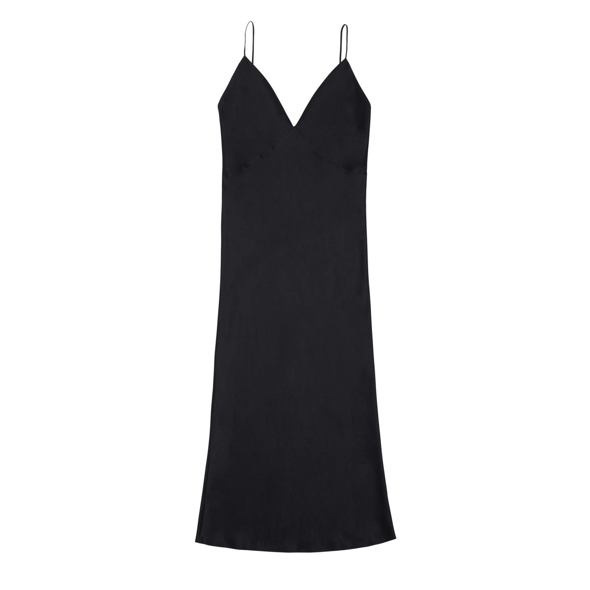 SILK SATIN SLIP DRESS - Image 4