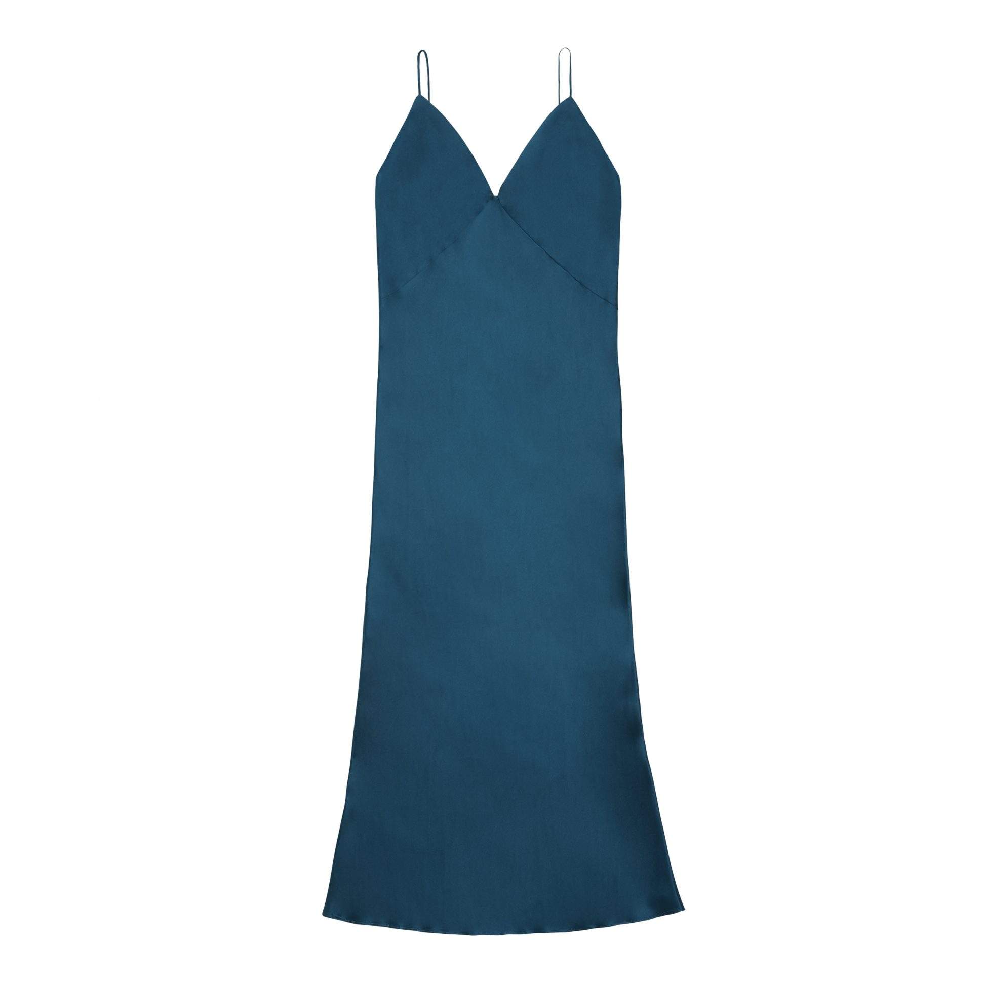 SILK SATIN SLIP DRESS - Image 4